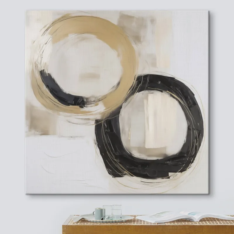 Pictură pe pânză Imitarea artei abstracte moderne în pictură Nr s49605 Ofertă de sezon