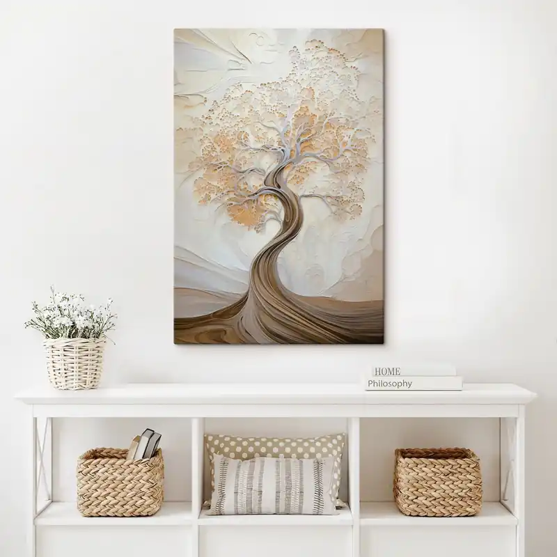 Noutate Pictură pe pânză Un arbore abstract Nr s49514