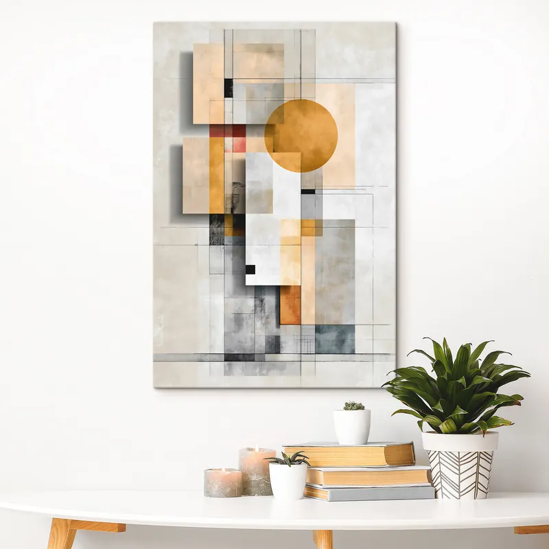 Popular Pictură pe pânză Abstracție geometrică Nr s49523