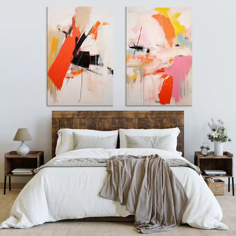 Cumpără acum Pictură pe pânză Compoziție abstractă Nr m30610
