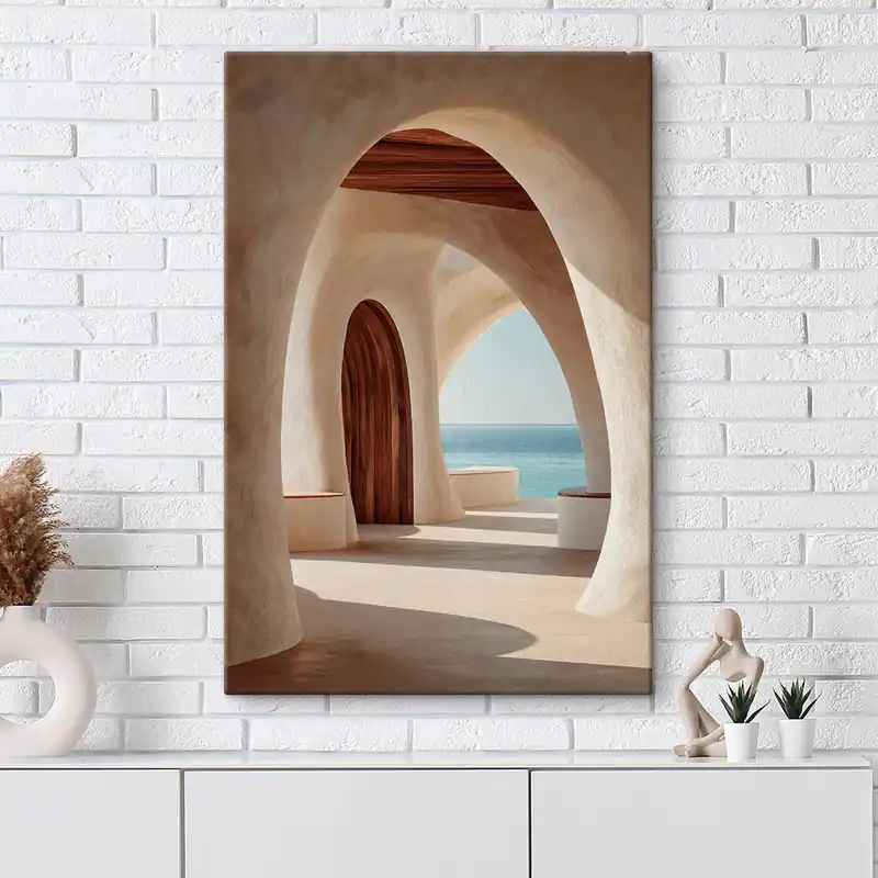 Pictură pe pânză Sanctuarul de pe coastă Nr s49646 Reducere specială