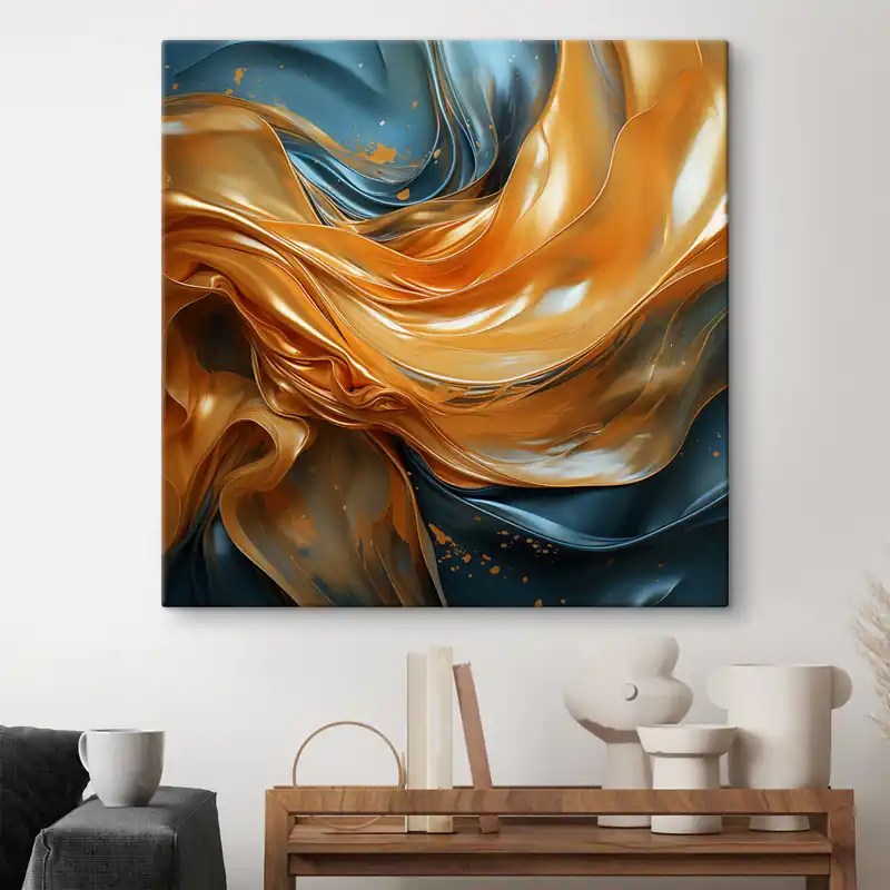 Pictură pe pânză Valuri abstracte Nr s49657 Comandă acum