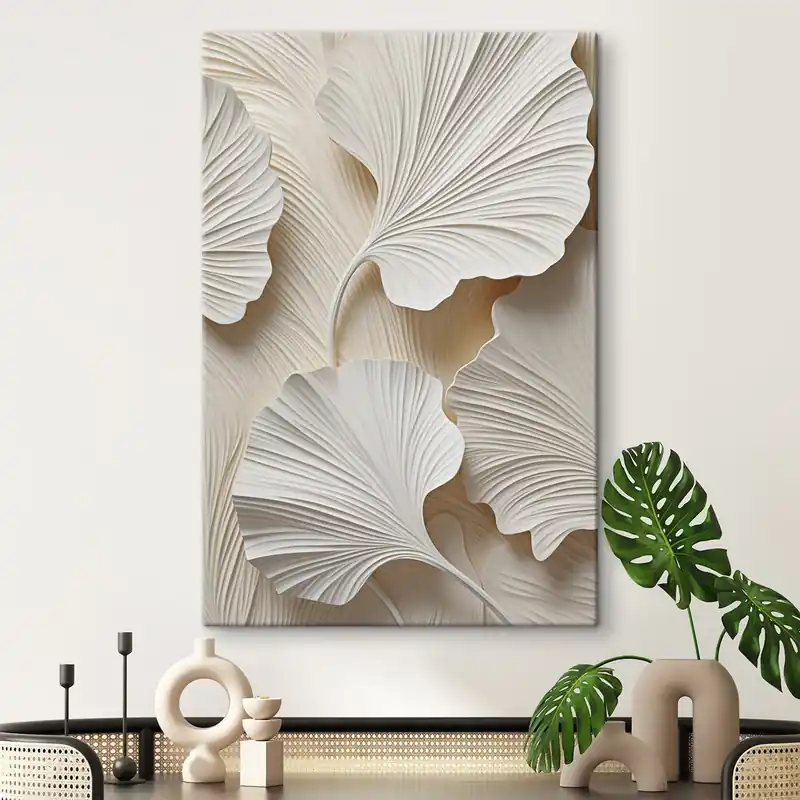 Reduceri Pictură pe pânză Model floral abstract, ilustrație plană Nr s49754