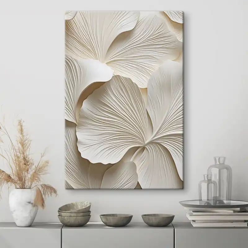 Promoție Pictură pe pânză Model floral abstract, ilustrație plană Nr s49755