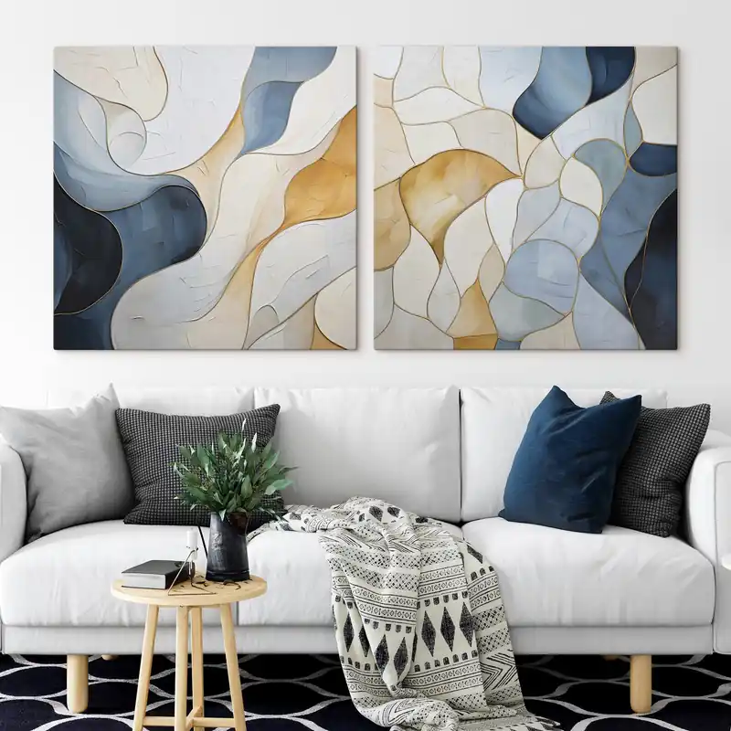 Preț mic Pictură pe pânză Model abstract, imitație de pictură Nr m30670