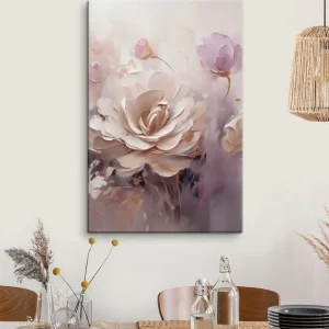 Calitate înaltă Pictură pe pânză Trandafir crem Nr s49735