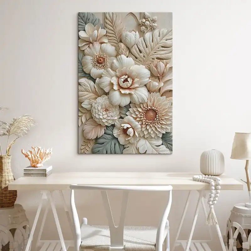 Pictură pe pânză Aranjament floral Nr s49756 Cumpără online