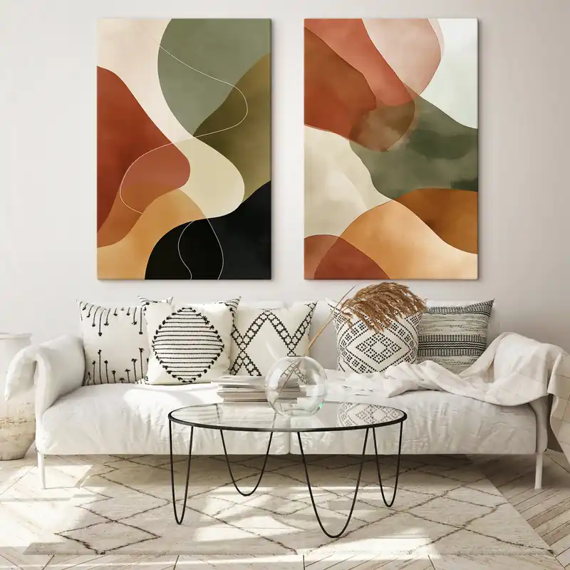 Preferatul clienților Pictură pe pânză Abstracție organică Nr m30707