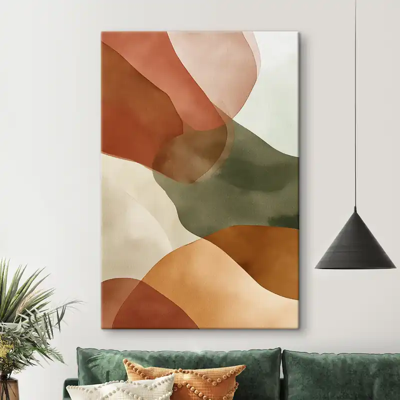 Pictură pe pânză Abstracție legată de pământ Nr s49845 Cel mai vândut