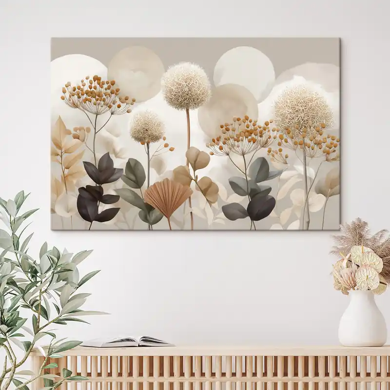 Preț promoțional Pictură pe pânză Compoziție botanică Nr s49928