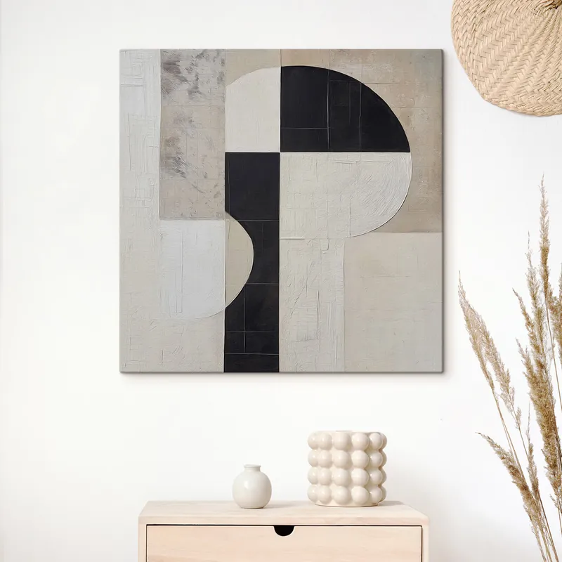 Reducere specială Pictură pe pânză Abstracție geometrică Nr s50044