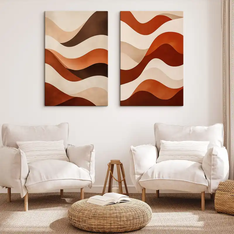 Pictură pe pânză Linii abstracte Nr m30785 Cumpărături sigure