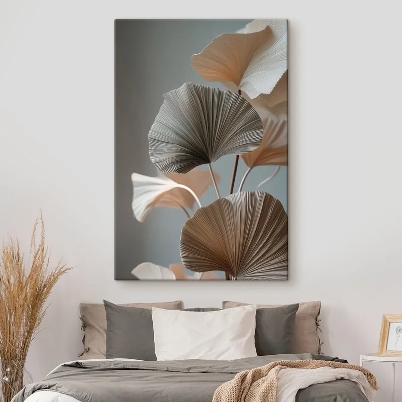 Cel mai vândut Pictură pe pânză Frunze decorative în formă de evantai Nr s49971