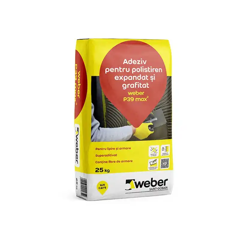 Adeziv polistiren Weber P39 - materiale constructii Pi - Cipcos Mar Plată sigură