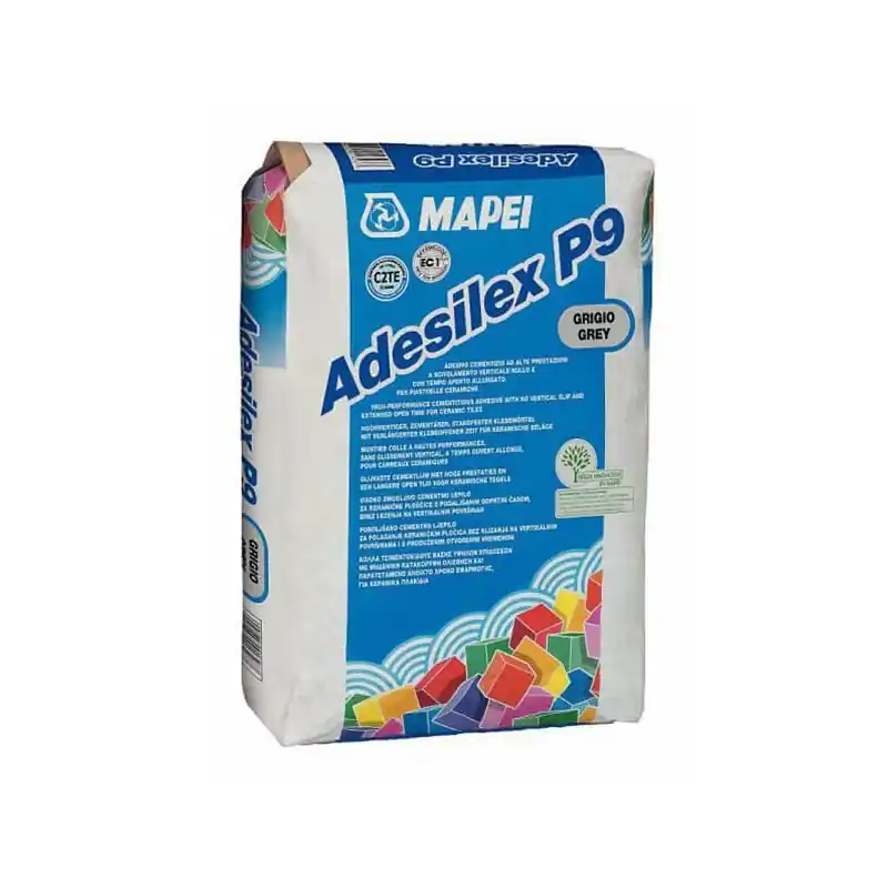 Adeziv Mapei Adesilex P9 gri , 25 kg - adeziv gresie faianta - m - Cipcos Mar Livrare rapidă
