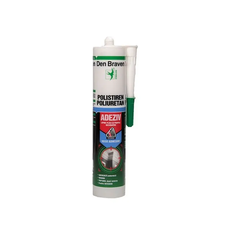 Doar azi Adeziv pentru polistiren Den Braven, alb, 280 ml - Cipcos Mar