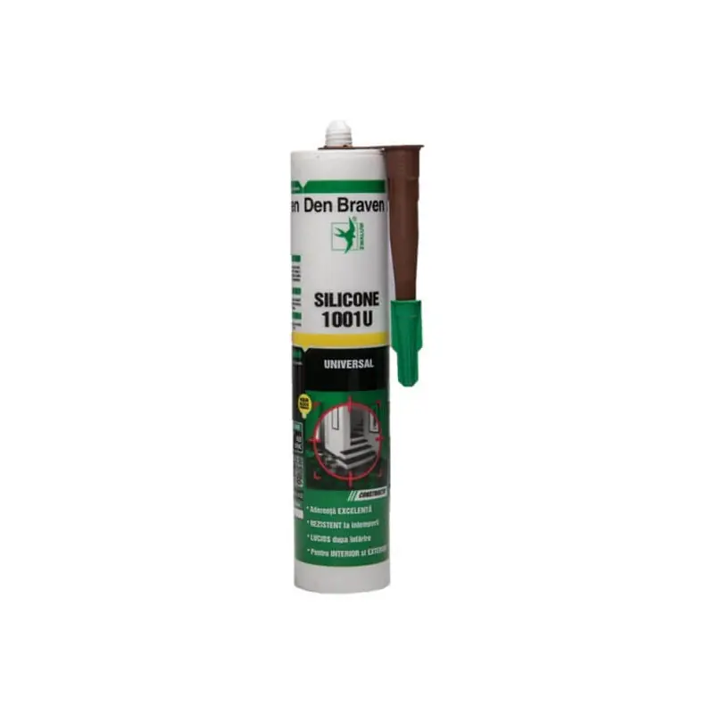 Plată sigură Silicon universal alb, Den Braven, 280 ml - Cipcos Mar