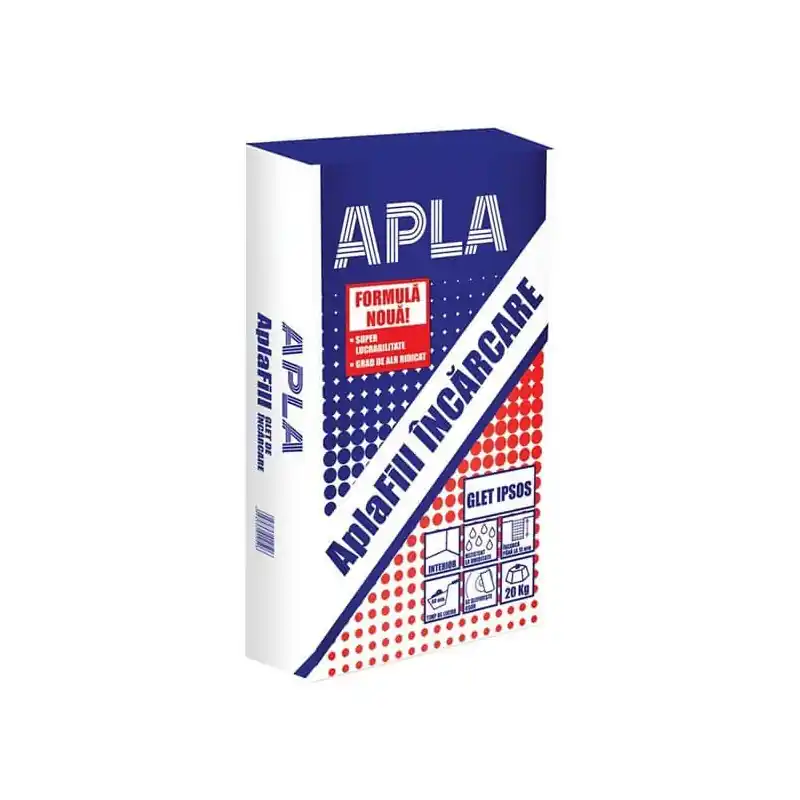 Glet de incarcare, Apla AplaFill, alb, 20 kg - Cipcos Mar Promoție