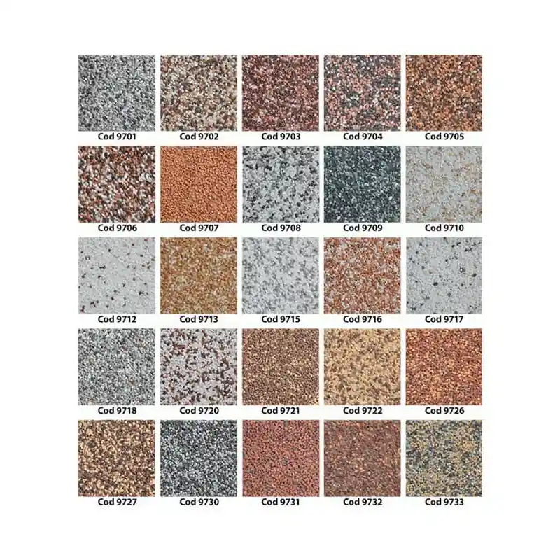 Super ofertă Tencuiala decorativa Oskar Mosaik, RAL 9731, interior / exterior, 25 kg - Cipcos Mar
