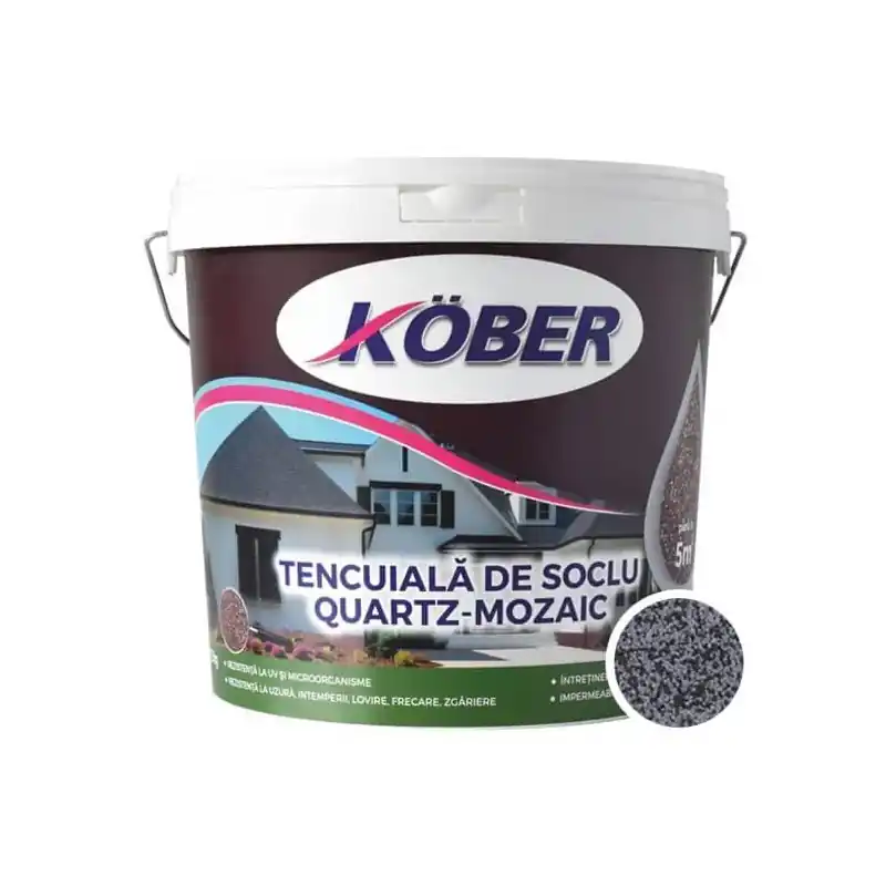 Cumpără acum Tencuiala decorativa mozaicata, G313, interior / exterior, 25 kg, Kober - Cipcos Mar