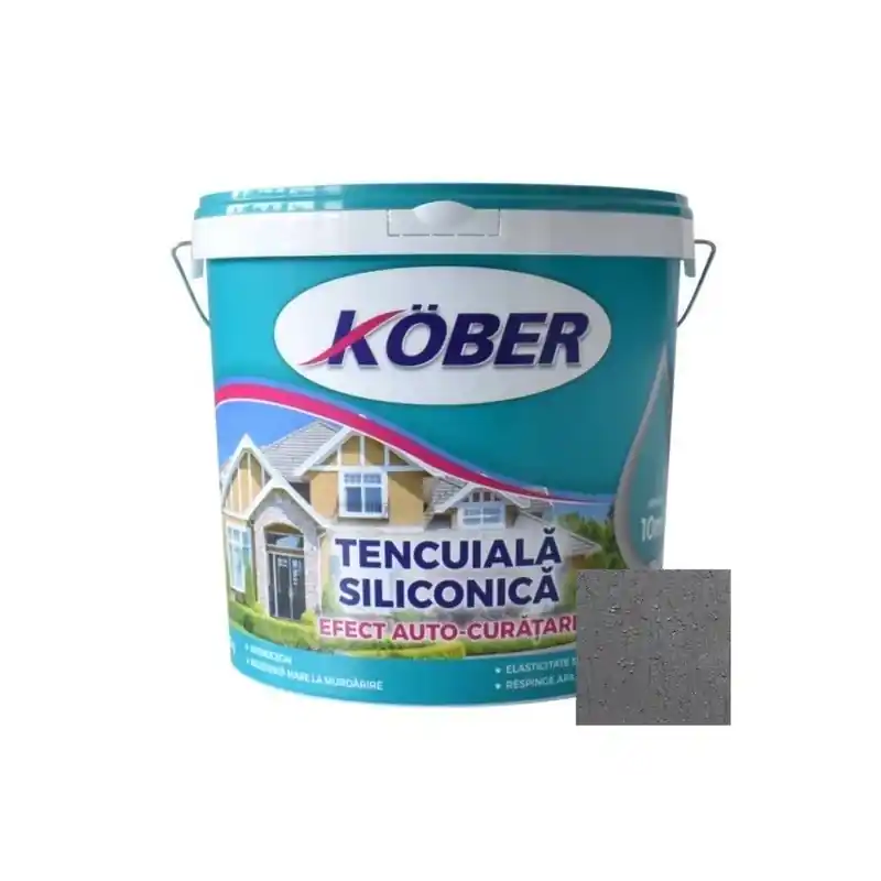 Bestseller Kober Tencuiala Siliconica Scoarta de Copac Lombardia 25Kg - Cipcos Mar