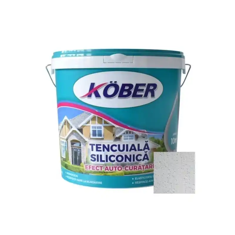 Preț redus Kober Tencuiala Siliconica Scoarta de Copac Palermo 25Kg - Cipcos Mar