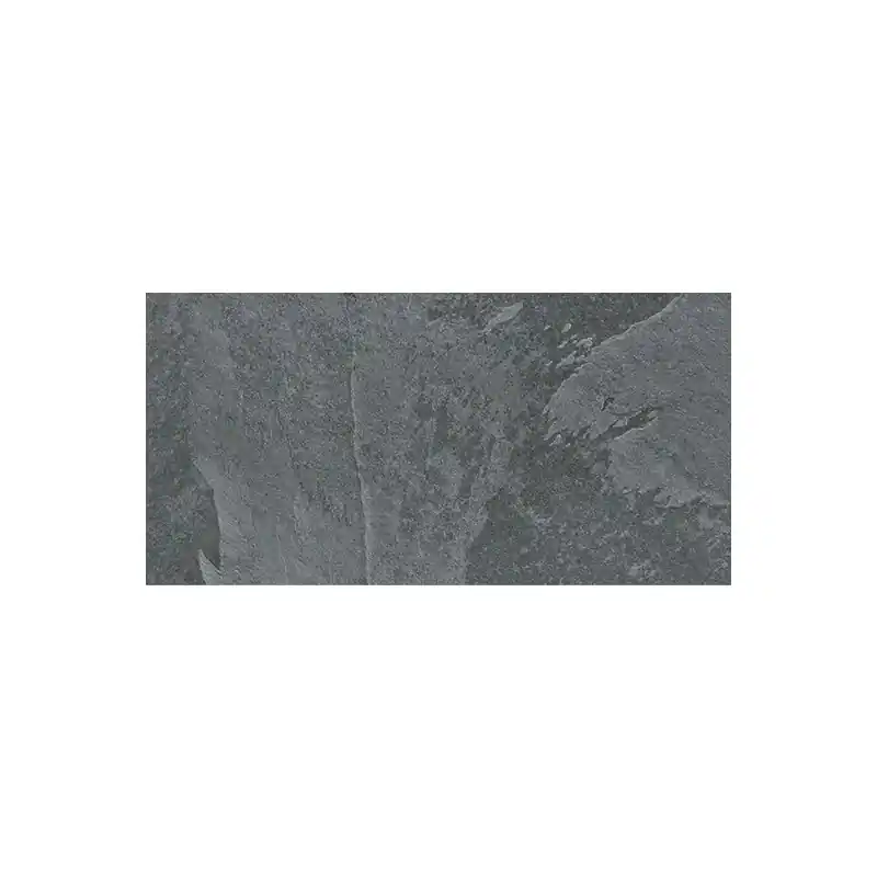 Gresie portelanata Slate Stone 120x60 negru rectificat (1.44mp/cutie) - Cipcos Mar Chilipir