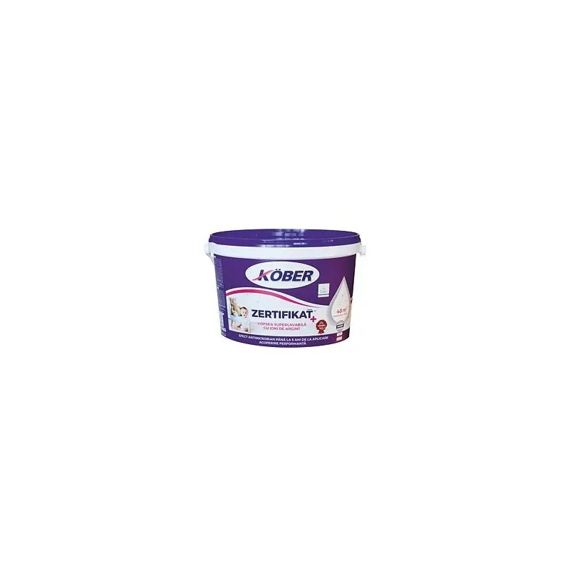 Super ofertă Vopsea lavabila Zertificat plus Kober 3l - Cipcos Mar
