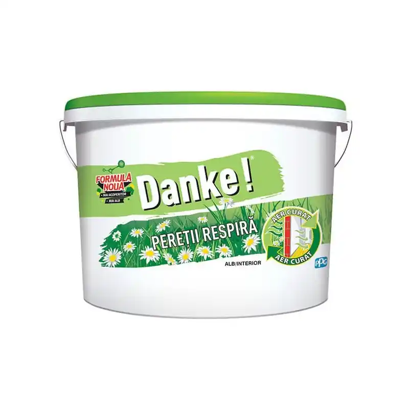 Livrare expres Vopsea lavabila interior, Danke - peretii respira, alba, 2.5 l - Cipcos Mar