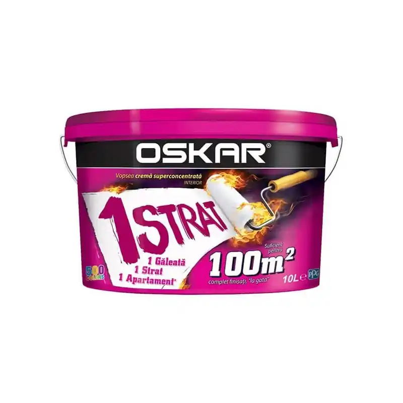 Mai ieftin Vopsea lavabila interior, Oskar crema 1 strat, alba, 10 L - Cipcos Mar