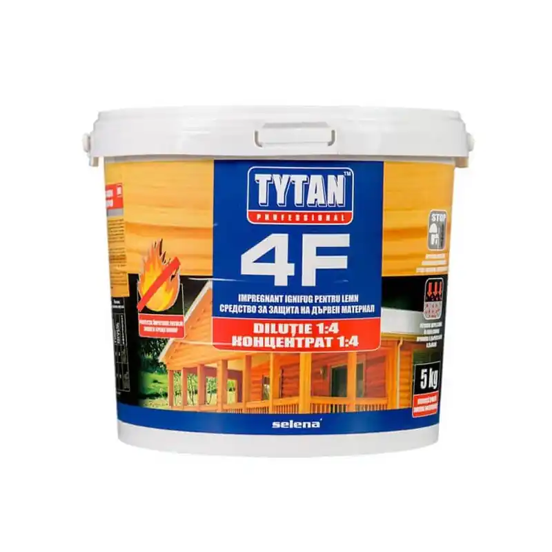 Solutie ignifuga Tytan, 5 kg - Cipcos Mar Preț mic