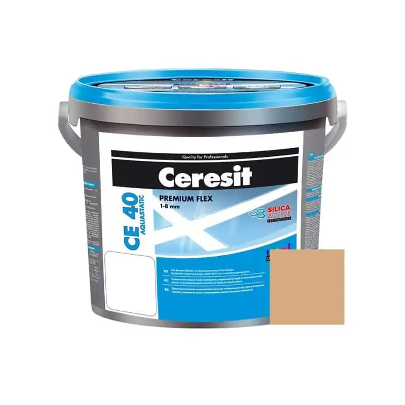Chit de rosturi gresie si faianta Ceresit CE 40, Caramel, aquastatic, 2 kg - Cipcos Mar Plată sigură