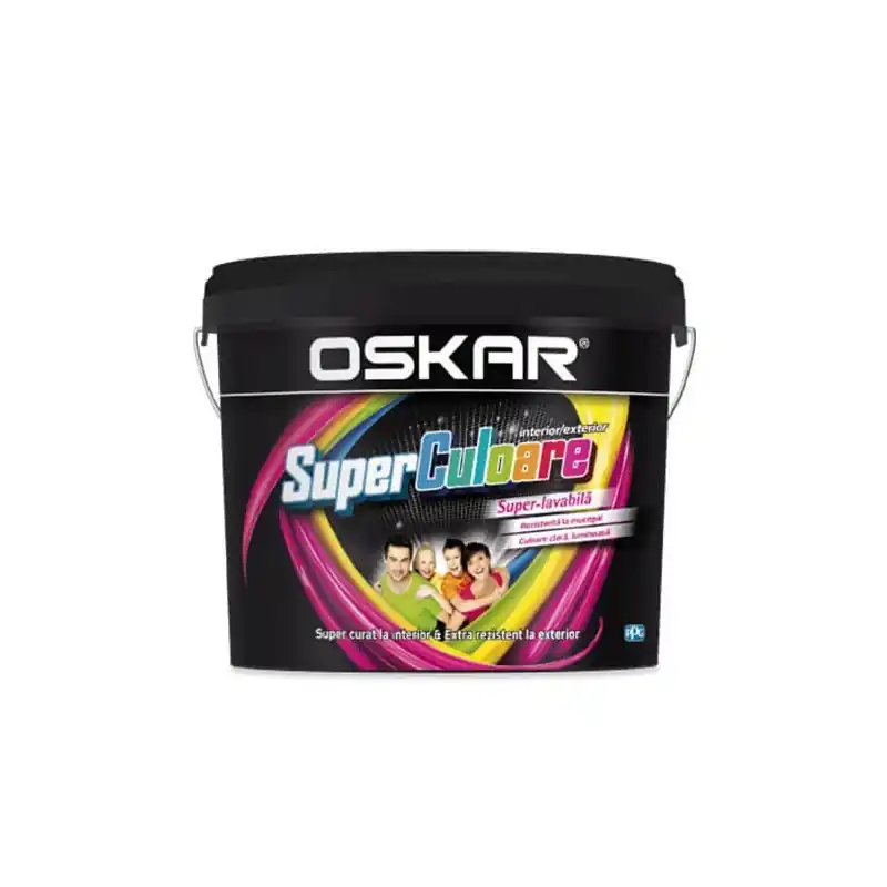 Reducere specială Vopsea Oskar Super Culoare, interior / exterior, baza P 2.5 L - Cipcos Mar