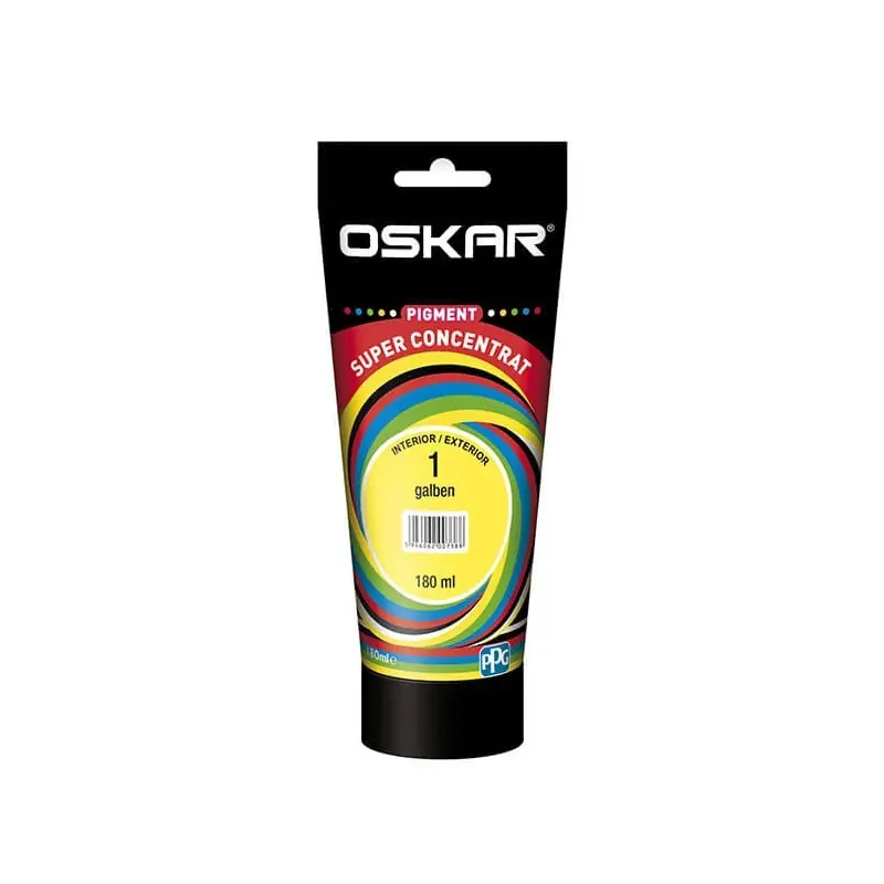 Pigment Oskar superconcentrat, 1 galben, pentru vopsea lavabila, 180 ml - Cipcos Mar Ieftin