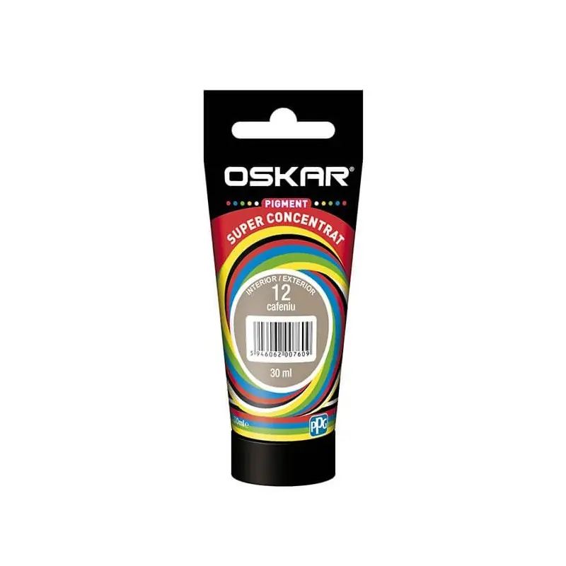 Cumpără acum Pigment Oskar superconcentrat, 12 cafeniu, pentru vopsea lavabila, 30 ml - Cipcos Mar