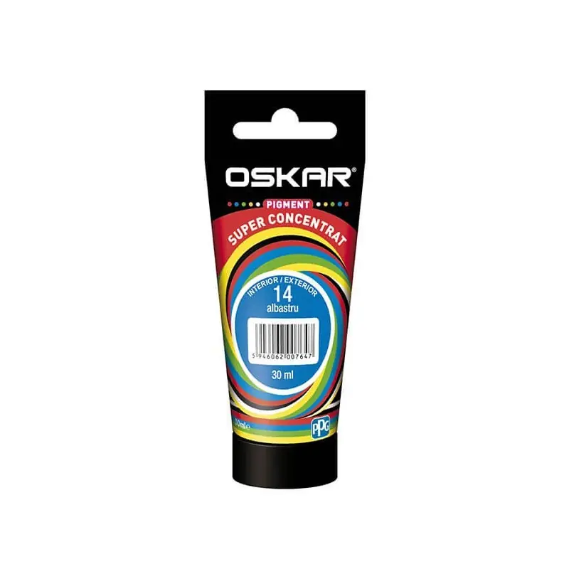 Reducere specială Pigment Oskar superconcentrat, 14 albastru, pentru vopsea lavabila, 30 ml - Cipcos Mar