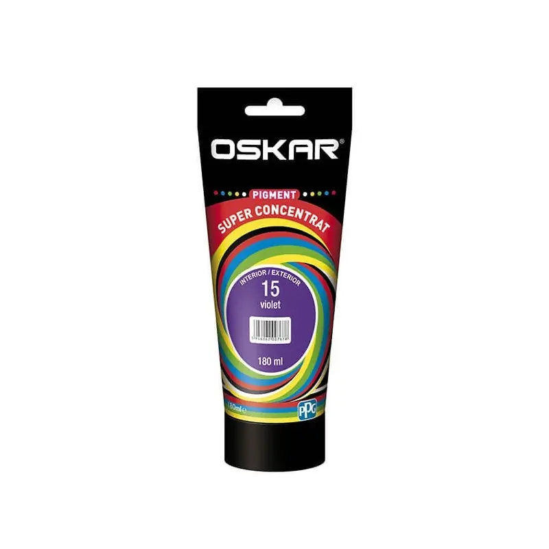 Ultima șansă Pigment Oskar superconcentrat, 15 violet, pentru vopsea lavabila, 180 ml - Cipcos Mar
