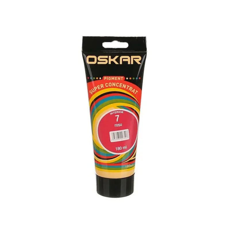 Reducere Pigment Oskar D, superconcentrat, rosu 7, pentru vopsea lavabila, 180 ml - Cipcos Mar