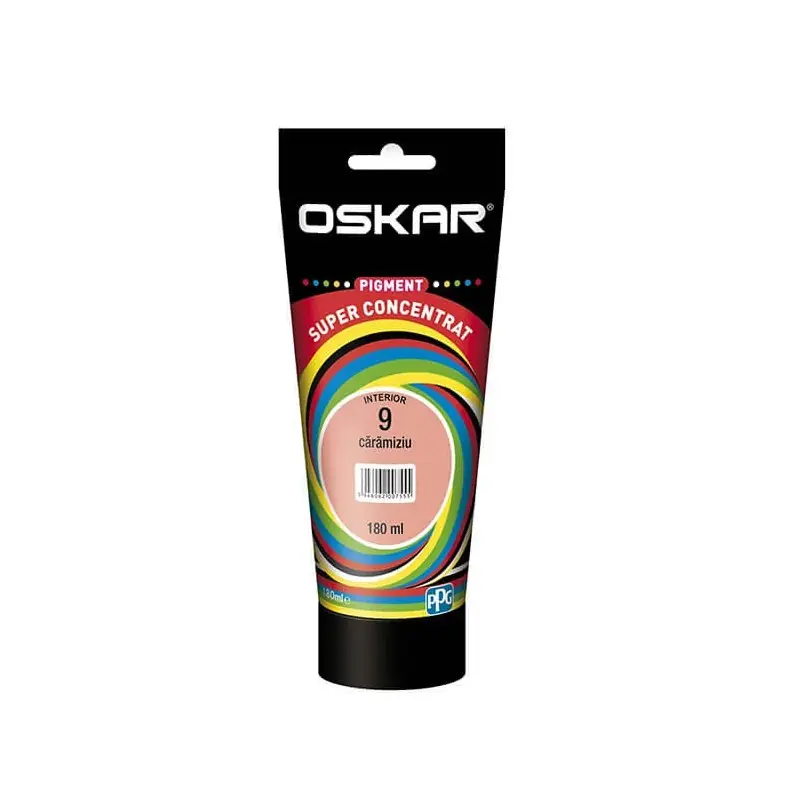 Preț mic Pigment Oskar D, superconcentrat, caramiziu 9, pentru vopsea lavabila, 180 ml - Cipcos Mar