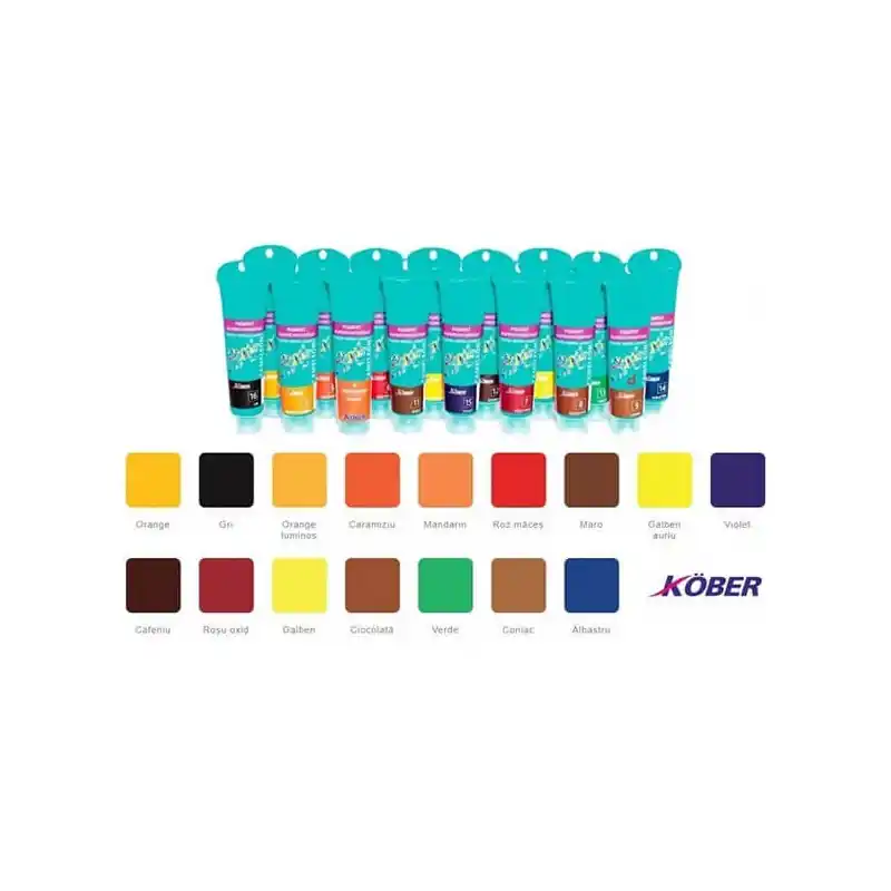 Cel mai bun preț Pigment Kober, superconcentrat, 7 rosu oxid, pentru vopsea lavabila, 70 ml - Cipcos Mar