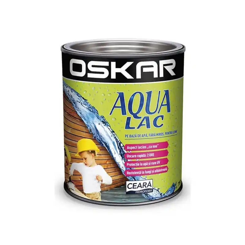 Reducere de preț Lac pentru lemn Oskar Aqua, nuc, pe baza de apa, 5 L - Cipcos Mar