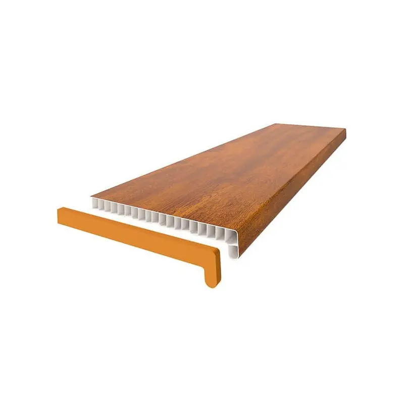 Ofertă exclusivă Glaf Vilo interior PVC stejar auriu, 300 x 25 x 2 cm - Cipcos Mar