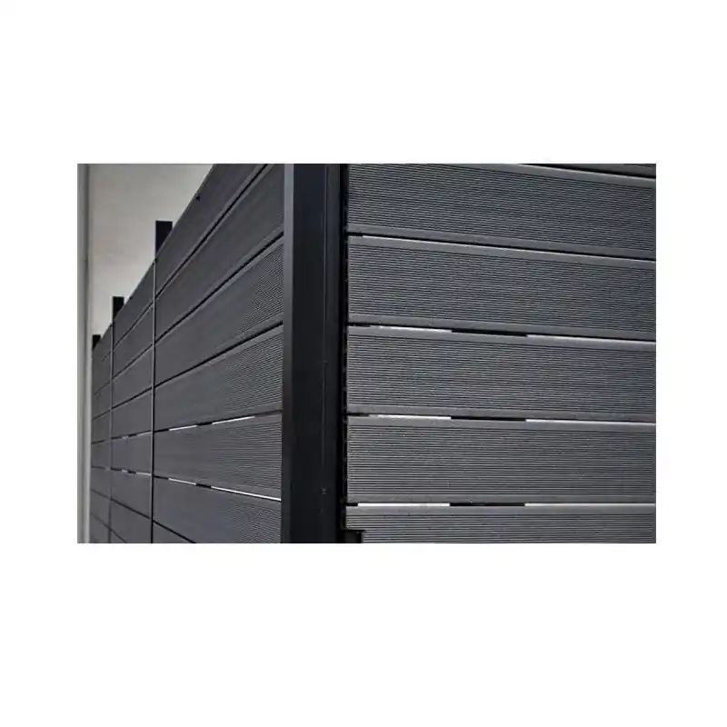 Disponibil imediat Profil gard WPC Bencomp, gri, 24 x 120 x 2000 mm - Cipcos Mar