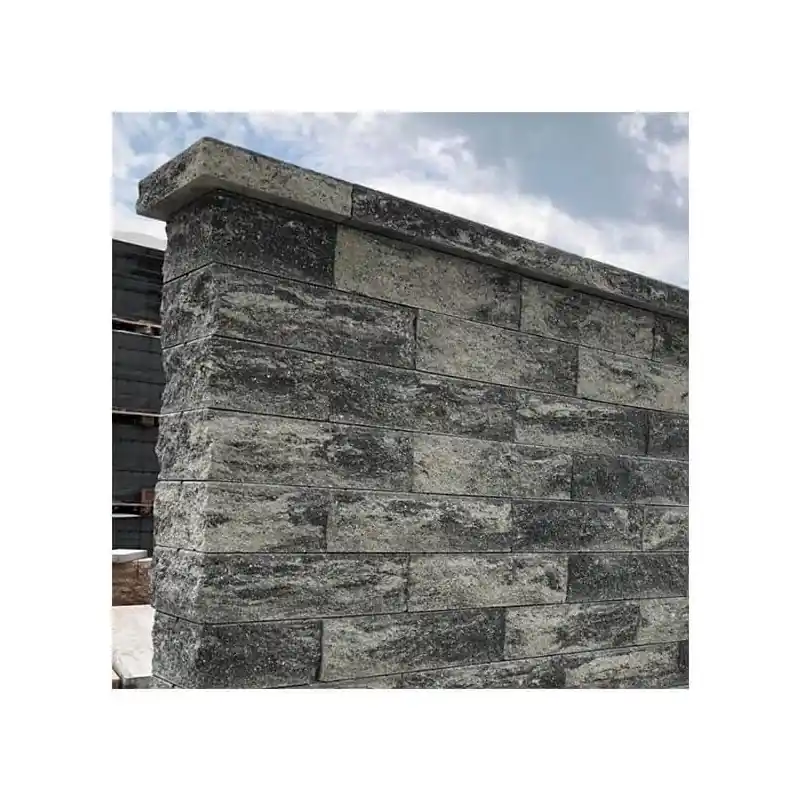 Cumpără acum Viastein Avangard, element gard, 40 x 20 x 16, antracit granit - Cipcos Mar