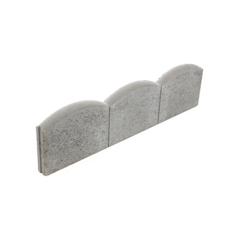 Ofertă de sezon Bordura Semmelrock Arcade 3, gri, 1000 x 50 x 250 mm - Cipcos Mar