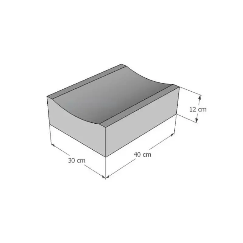 Retur gratuit Rigola Viastein, VIA I granit, 40 x 30 x 12 cm - Cipcos Mar