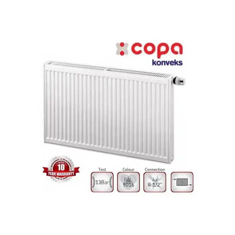 Cumpără online Radiator Otel KONVEKS 22 600 x 800 - Cipcos Mar