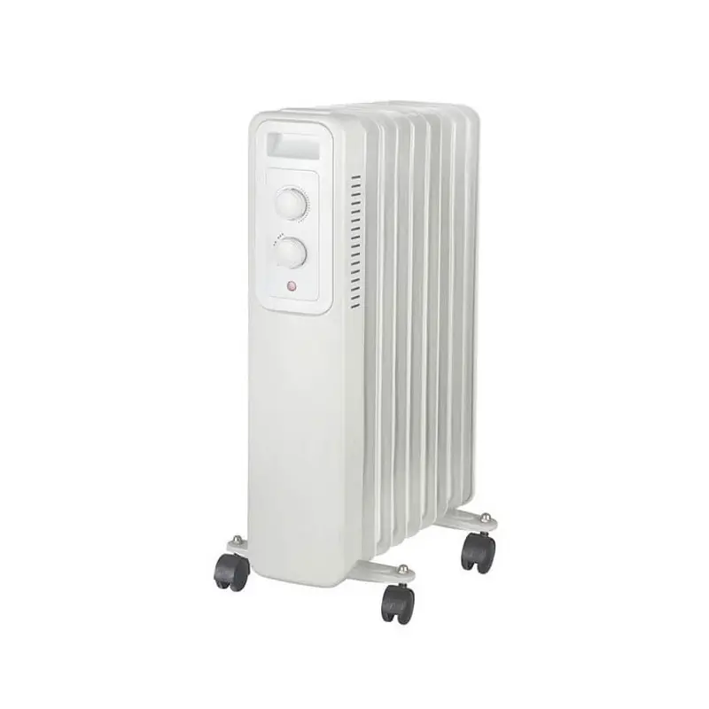 Radiator cu ulei 9 elementi, alb, 2000 W, Entac - Cipcos Mar Comandă acum