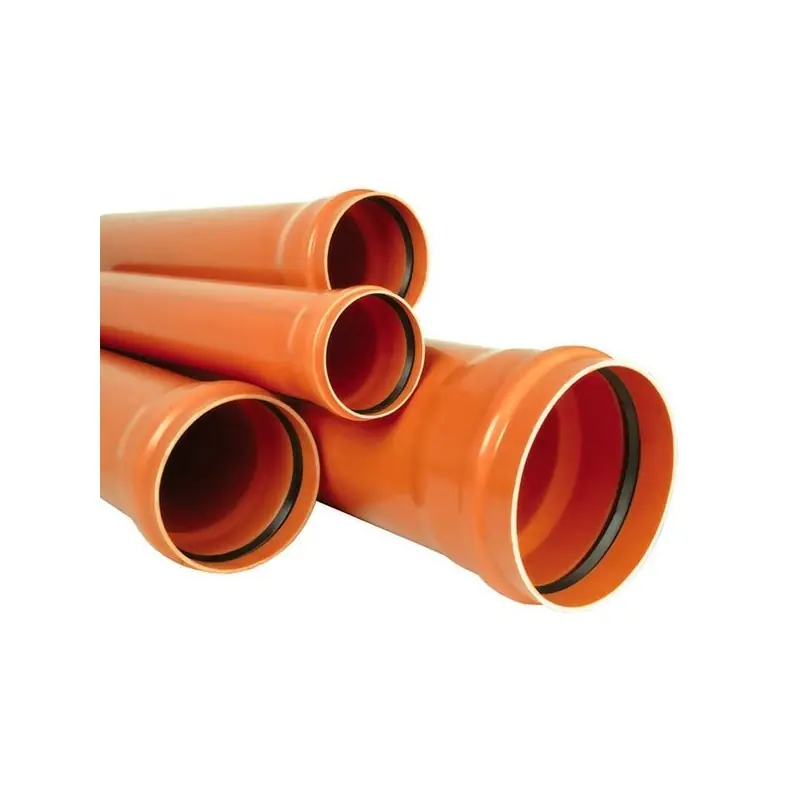 Tub PVC D 110 4 m SN2 Portocaliu - materiale constructii Cipcos - Cipcos Mar Ofertă de sezon