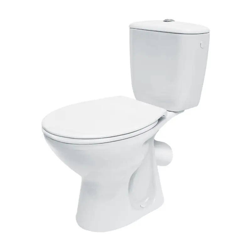CERSANIT Compact President P010 + Rezervor 3/6l + Capac Polipropilena K08-028 - Cipcos Mar Plată sigură
